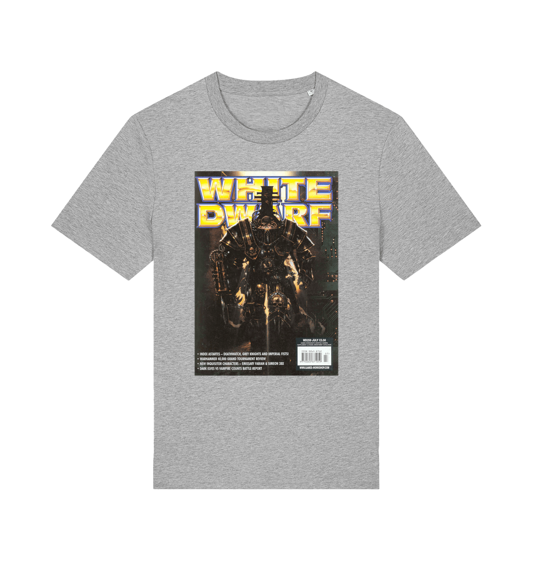 Heather Grey Printed T-shirt